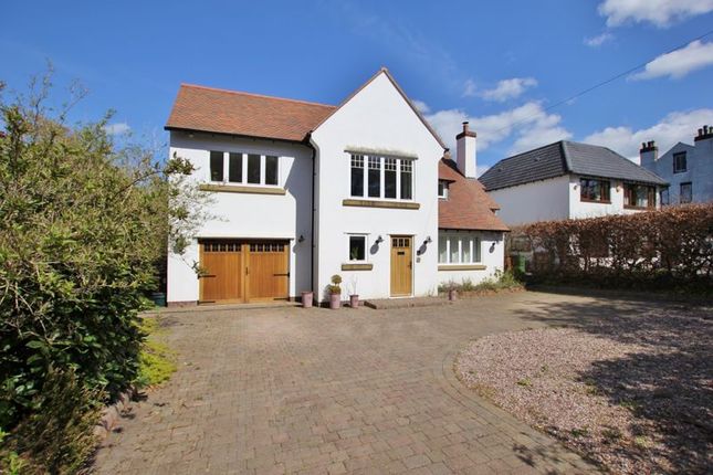 Thumbnail Detached house for sale in Tower Road North, Heswall, Wirral
