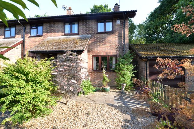 Thumbnail End terrace house for sale in Wentwood Gardens, New Milton, Hampshire