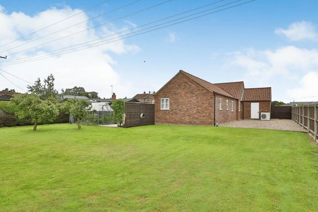 Thumbnail Detached bungalow for sale in Station Road, Holme Hale, Thetford