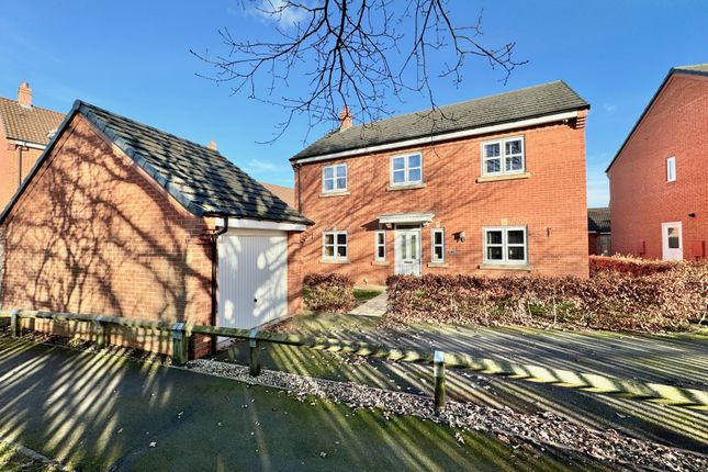 Thumbnail Detached house for sale in Yew Tree Meadow, Hadley, Telford