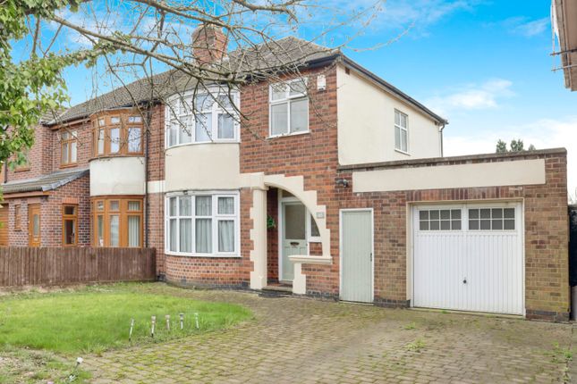 Thumbnail Semi-detached house for sale in Pine Tree Avenue, Leicester