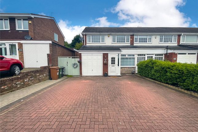 Thumbnail End terrace house for sale in Oakwood Drive, Sutton Coldfield, West Midlands