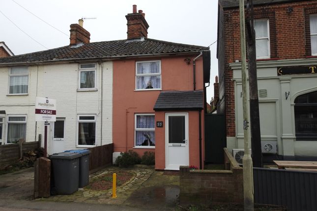 Thumbnail Terraced house to rent in Haylings Road, Leiston