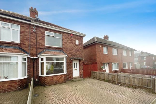 Thumbnail Semi-detached house for sale in St. Cuthberts Road, Holystone, Newcastle Upon Tyne