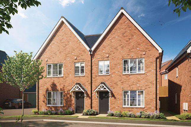 Thumbnail Semi-detached house for sale in "Sage Home" at Veterans Way, Great Oldbury, Stonehouse