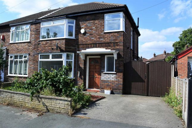 Thumbnail Semi-detached house to rent in Durnford Avenue, Urmston, Manchester