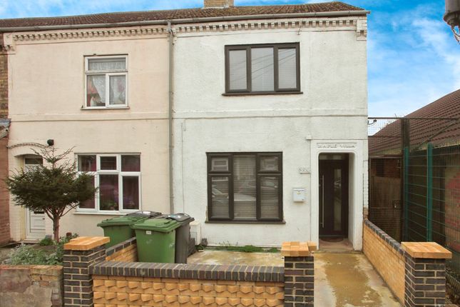 Thumbnail End terrace house for sale in Gladstone Street, Peterborough