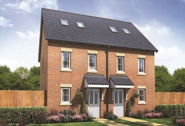 End terrace house for sale in "The Morley" at Rosehip Walk, Castleford