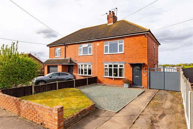 Semi-detached house for sale in Butterwick Road, Messingham, Scunthorpe