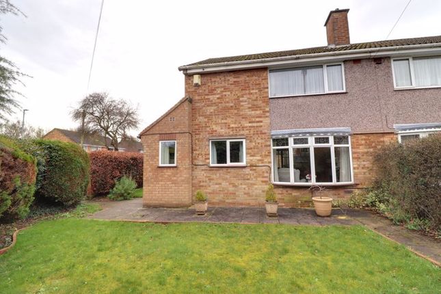 Thumbnail Semi-detached house for sale in Tiverton Avenue, Weeping Cross, Stafford