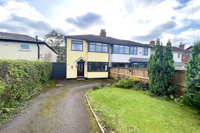 Semi-detached house for sale in Chester Road, Poynton, Stockport SK12