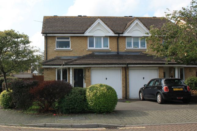 Thumbnail End terrace house to rent in Westminster Close, Feltham