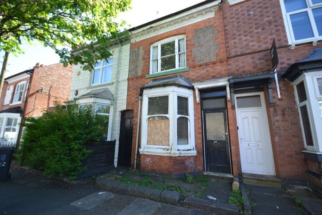 Thumbnail Terraced house for sale in Lavender Road, West End, Leicester