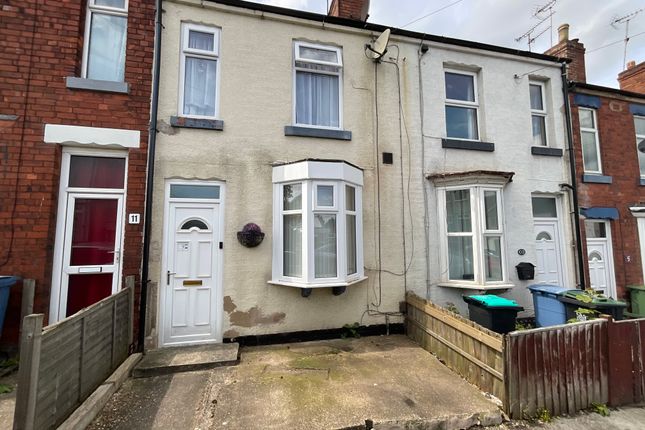 Terraced house for sale in Carlton Street, Mansfield