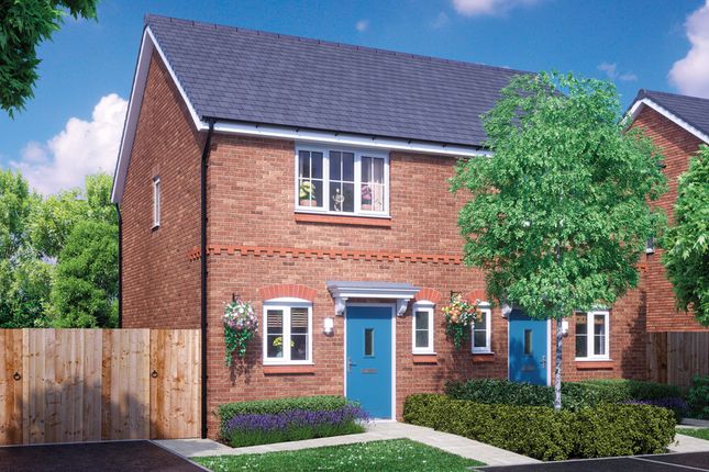 Thumbnail Semi-detached house for sale in "The Irwell" at Walton Road, Drakelow, Burton-On-Trent