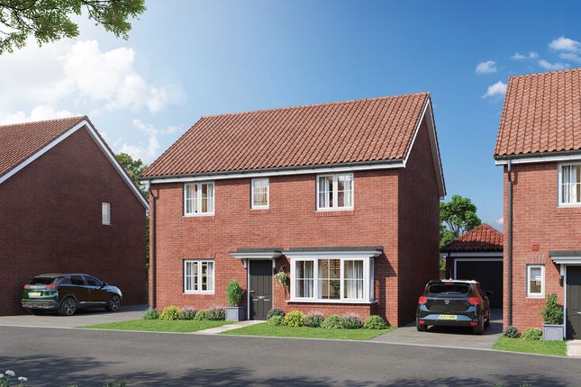 Thumbnail Detached house for sale in "The Pembroke" at London Road, Norman Cross, Peterborough