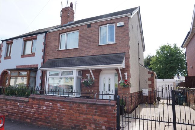 Thumbnail Semi-detached house for sale in Cemetery Road, Woodlands, Doncaster