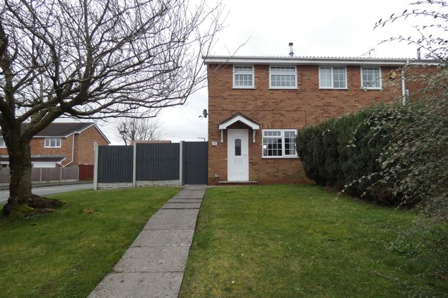 Semi-detached house for sale in Britannia Drive, Stretton, Burton-On-Trent
