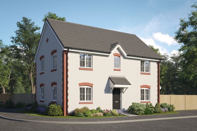 Detached house for sale in "The Baswich" at Meole Brace Retail, Hereford Road, Shrewsbury