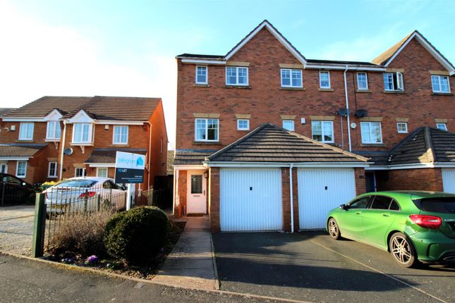 Thumbnail End terrace house to rent in 16 Saddlers Close, Colley Gate