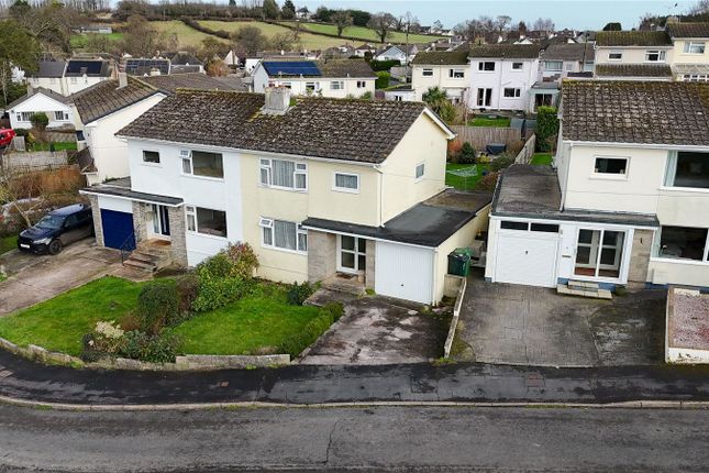 Semi-detached house for sale in Bowden Road, Ipplepen, Newton Abbot