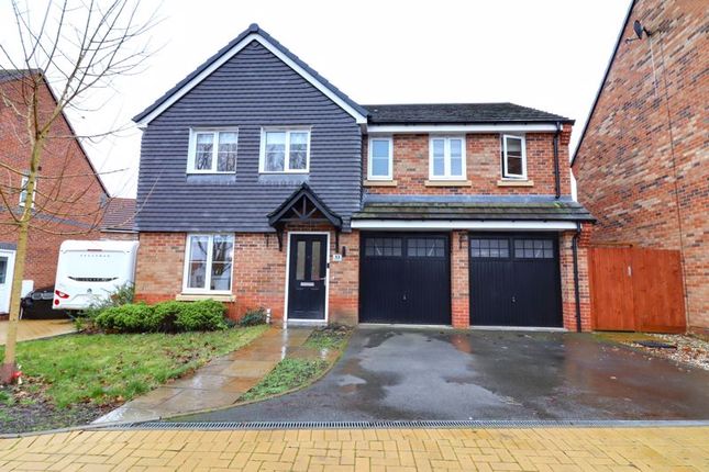 Thumbnail Detached house for sale in Overton Close, Eccleshall, Stafford