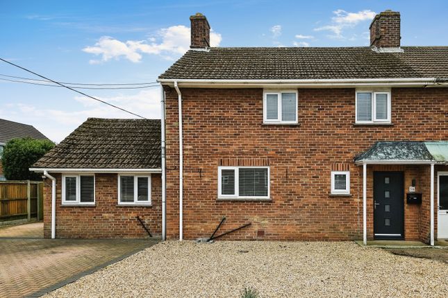 Semi-detached house for sale in Queens Close, Wereham, King's Lynn, Norfolk
