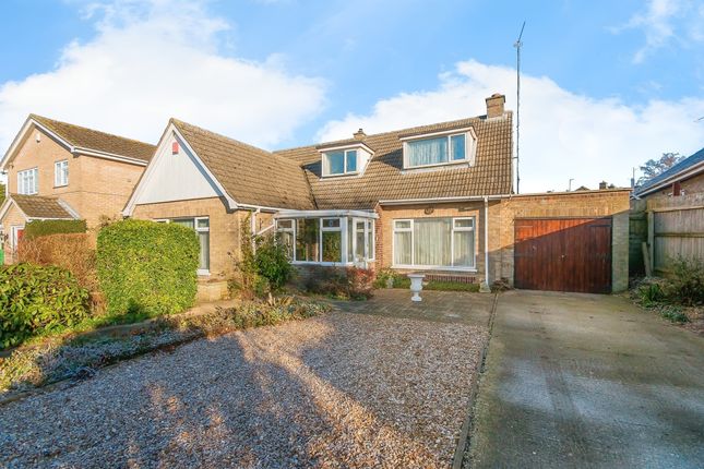 Detached bungalow for sale in Lerowe Road, Wisbech