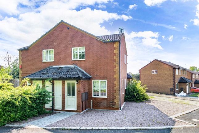 Thumbnail Terraced house for sale in Abbey Close, Parklands, Bromsgrove