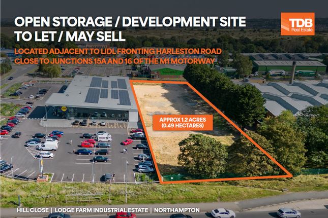 Industrial for sale in Site Adjacent To Lidl, Lodge Way, Lodge Farm Industrial Estate, Northampton