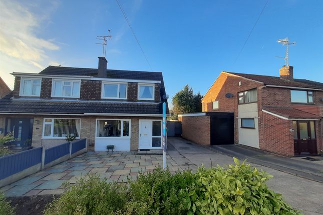 Thumbnail Semi-detached house for sale in Birchover Way, Allestree, Derby