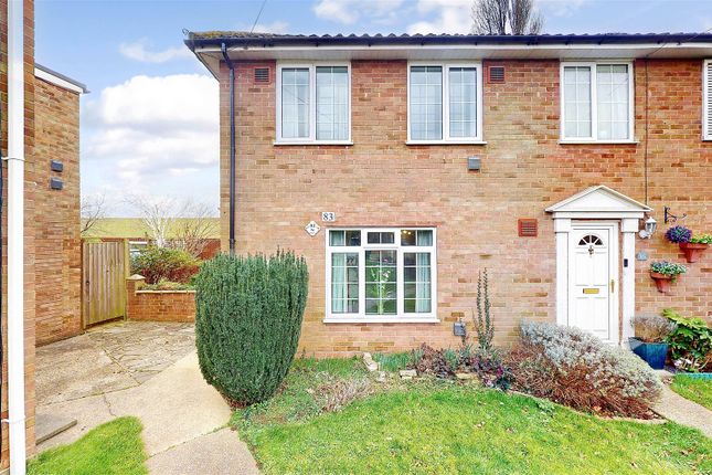Thumbnail End terrace house for sale in Hithermoor Road, Staines