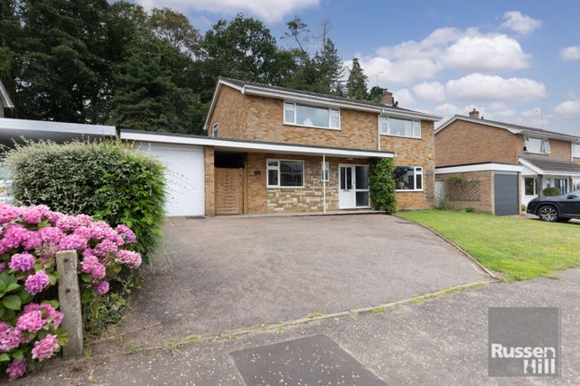 Thumbnail Detached house for sale in Folgate Close, Costessey, Norwich