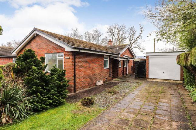 Thumbnail Detached bungalow for sale in Ceiriog Close, Chirk, Wrexham