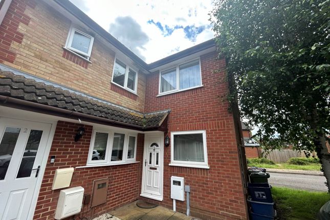 Thumbnail End terrace house for sale in Burdock Court, Newport Pagnell