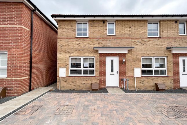 Thumbnail End terrace house to rent in Bluebell Close, Cramlington