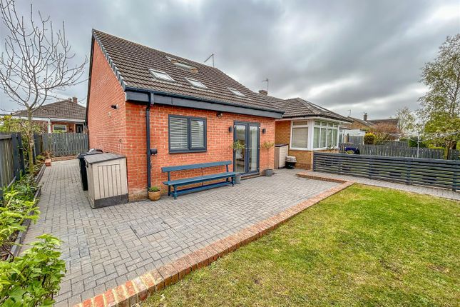 Thumbnail Detached bungalow for sale in Ovingham Gardens, Wideopen, Newcastle Upon Tyne