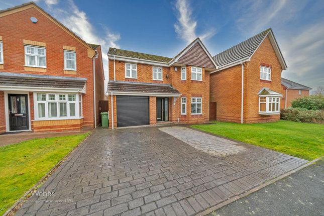 Detached house for sale in Haymaker Way, Wimblebury, Cannock