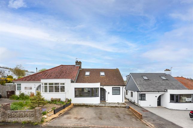 Thumbnail Semi-detached bungalow for sale in Thornhill Avenue, Brighton