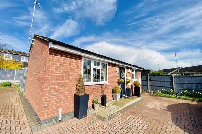 Thumbnail Detached bungalow for sale in Barry Court, Narborough