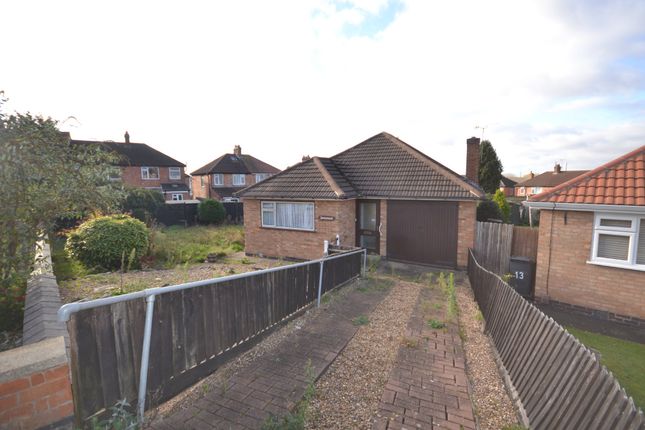 Thumbnail Detached bungalow for sale in Belmont Street, Aylestone, Leicester