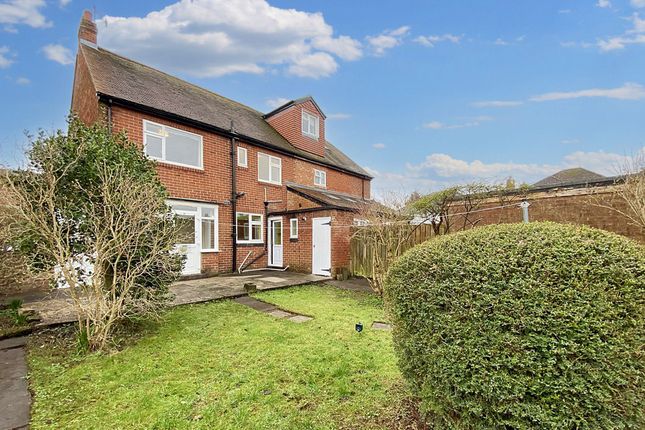 Semi-detached house for sale in The Avenue, Loansdean, Morpeth