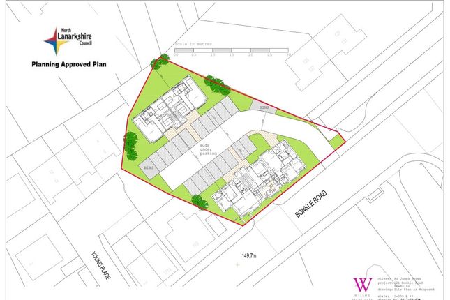 Thumbnail Land for sale in Bonkle Road, Newmains, Wishaw, North Lanarkshire