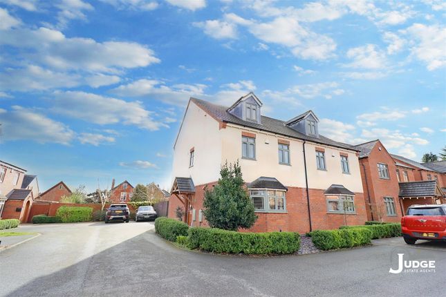 Thumbnail Semi-detached house for sale in Howards Court, Kirby Muxloe, Leicester