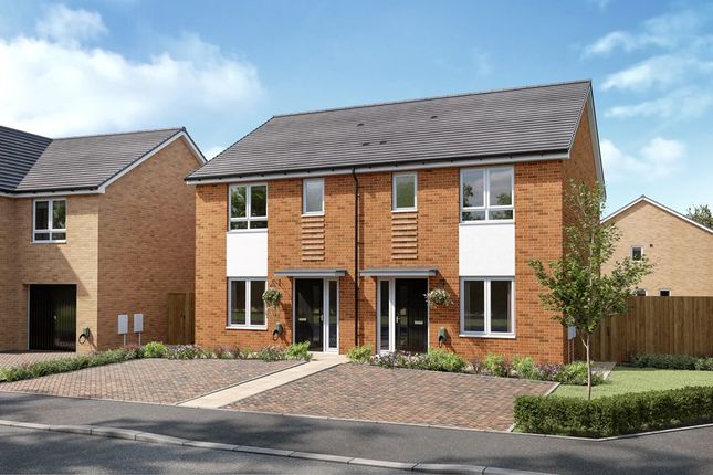 Semi-detached house for sale in "The Brambleford - Plot 388" at Heathwood At Brunton Rise, Newcastle Great Park, Newcastle Upon Tyne