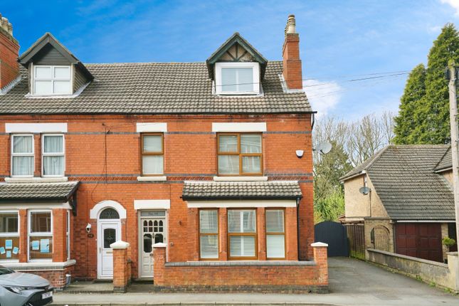 Thumbnail End terrace house for sale in Bridge Road, Coalville, Leicestershire