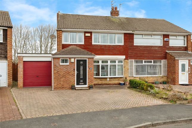 Thumbnail Semi-detached house for sale in Emsworth Drive, Eaglescliffe, Stockton-On-Tees, Durham