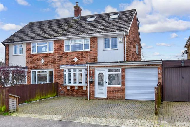 Semi-detached house for sale in Robson Drive, Aylesford, Kent