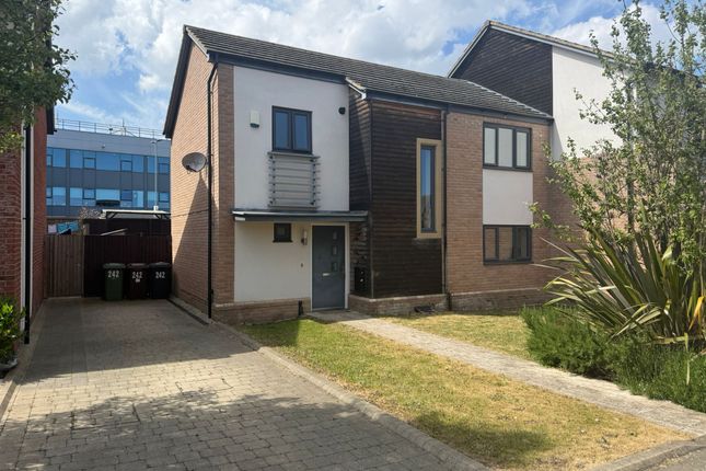 3-bed semi-detached on 242, Hawksbill Way, Peterborough, £300,000
