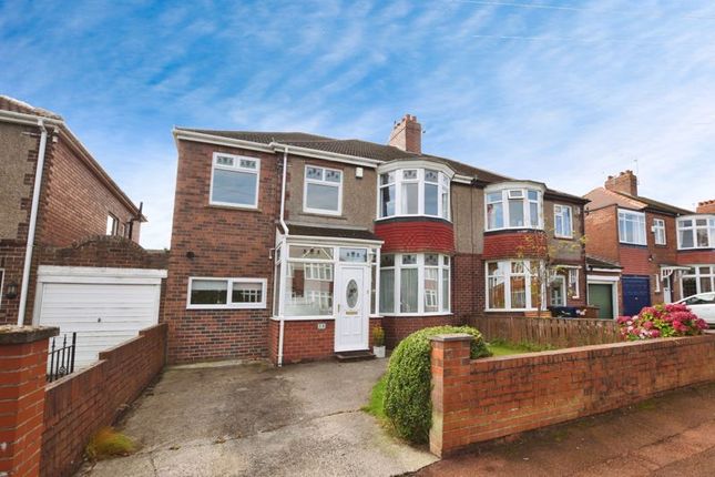 Semi-detached house for sale in Southwood Gardens, Kenton, Newcastle Upon Tyne